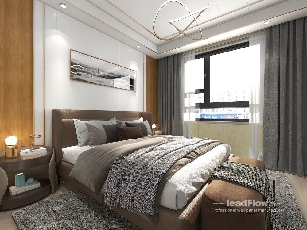 WPC Cladding Project: Hangzhou Apartment with Bedroom 2 in Hangzhou, China - photo 8