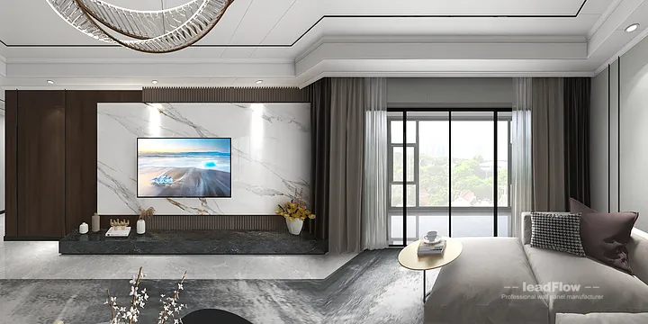 WPC Cladding Project: Hangzhou Apartment with guest bedroom in Hangzhou, China