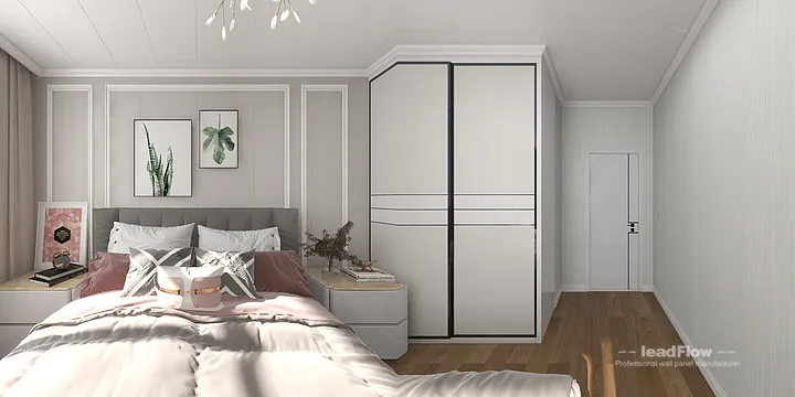 WPC Cladding Project: Hangzhou Apartment with guest bedroom in Hangzhou, China - photo 2