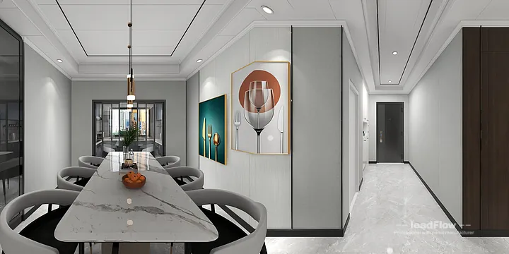 WPC Cladding Project: Hangzhou Apartment with guest bedroom in Hangzhou, China - photo 3