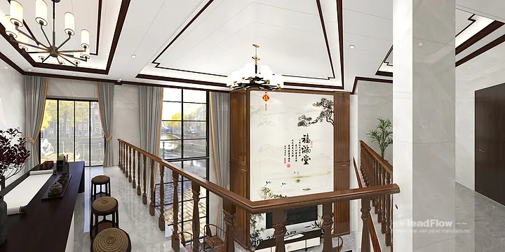 Warm WPC Cladding Project: Hangzhou Apartment Interior in Hangzhou, China - photo 2