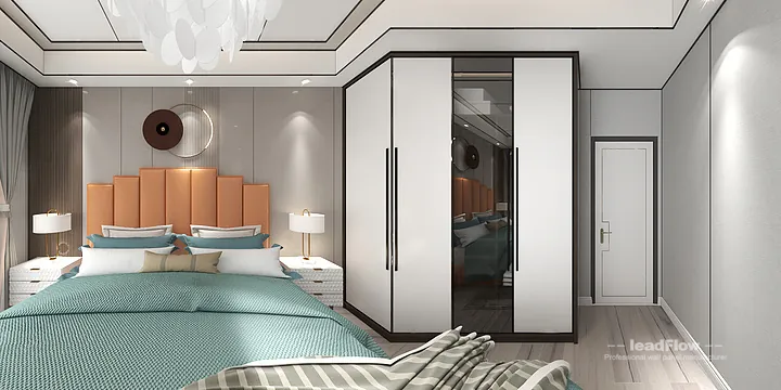 Hangzhou Apartment Renovation with WPC Cladding | Secondary Bedroom Idea in Hangzhou, China - photo 1