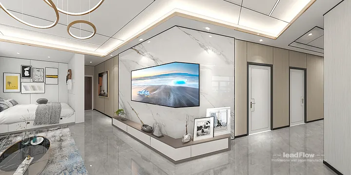 Hangzhou Apartment Renovation with WPC Cladding | Secondary Bedroom Idea in Hangzhou, China - photo 3