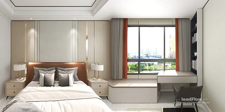 Hangzhou Apartment with WPC Interior Panel &mdash; Modern in Hangzhou, China - photo 1