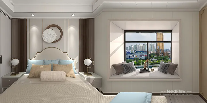 WPC Interior Panel Design Case: Hong's Hangzhou Apartment in Hangzhou, China - photo 3