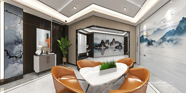 Hangzhou Commercial Space with WPC Wall Cladding &mdash; Premium in Hangzhou, China - photo 1