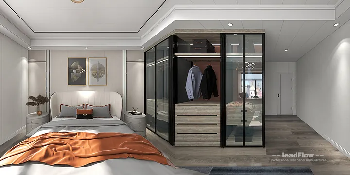 Explore WPC Wall Panel in This Hangzhou Apartment &mdash; Premium Style in Hangzhou, China - photo 1