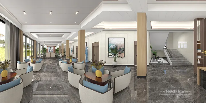 Hangzhou Hotel Wall Panel Design | WPC Interior Panel Premium Interior in Hangzhou, China - photo 13