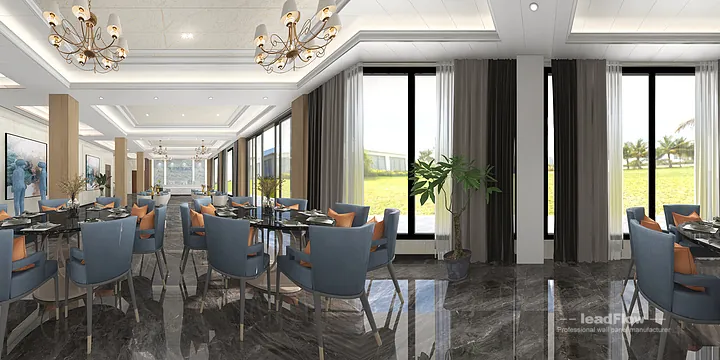 Hangzhou Hotel Wall Panel Design | WPC Interior Panel Premium Interior in Hangzhou, China - photo 18