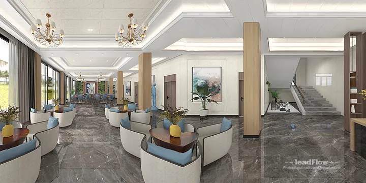 Hangzhou Hotel Wall Panel Design | WPC Interior Panel Premium Interior in Hangzhou, China - photo 19