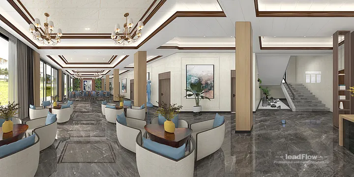 Hangzhou Hotel Wall Panel Design | WPC Interior Panel Premium Interior in Hangzhou, China - photo 21