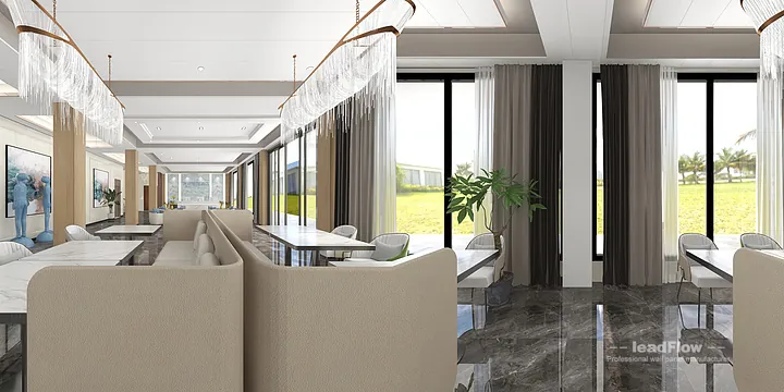 Hangzhou Hotel Wall Panel Design | WPC Interior Panel Premium Interior in Hangzhou, China - photo 8