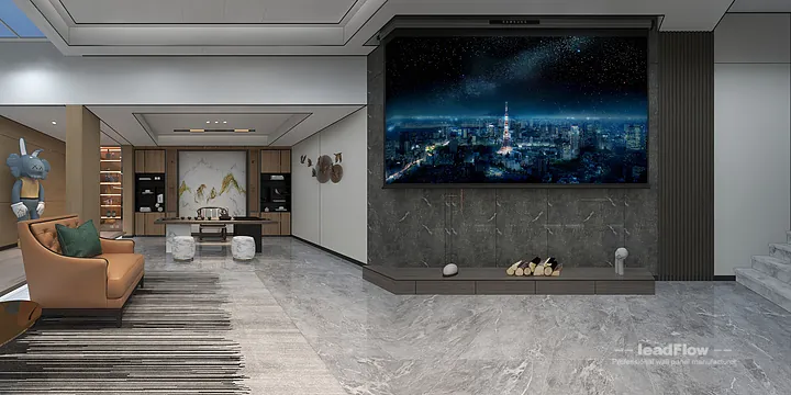 WPC Cladding Installation for Hangzhou Interior Project | Contemporary in Hangzhou, China - photo 11