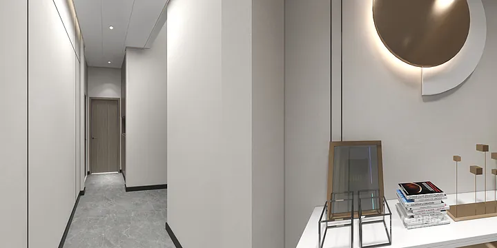 WPC Cladding Installation for Hangzhou Interior Project | Contemporary in Hangzhou, China - photo 2