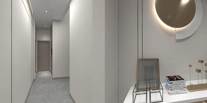 WPC Cladding Installation for Hangzhou Interior Project | Contemporary in Hangzhou, China - photo 3