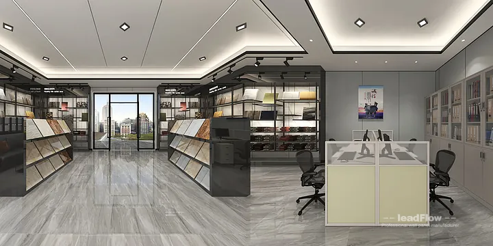 Custom WPC Interior Panel for Hangzhou Commercial Space | Premium Layout in Hangzhou, China - photo 1