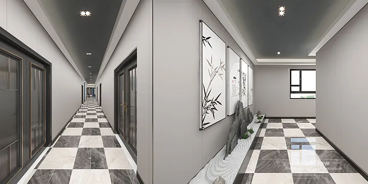 Hangzhou Hotel Interior with WPC Cladding &mdash; Biandan Lane Accent in Hangzhou, China - photo 10