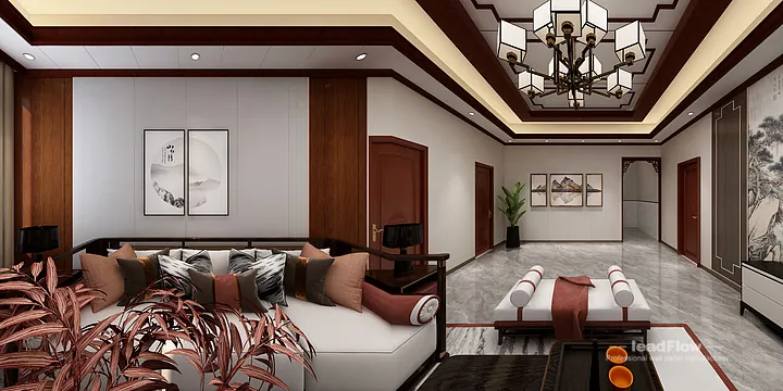 Xu's Hangzhou Apartment with WPC Interior Panel &mdash; Stylish in Hangzhou, China