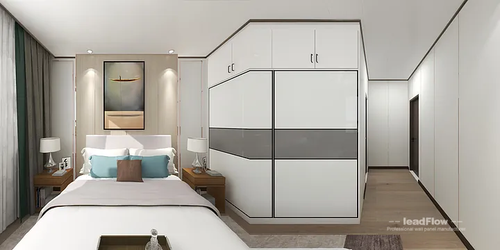 WPC Wall Cladding Design for Hangzhou Apartment &mdash; Living-Dining Room Focus in Hangzhou, China - photo 2