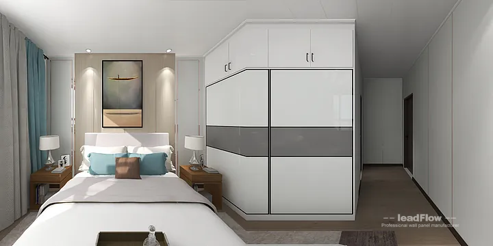 WPC Wall Cladding Design for Hangzhou Apartment &mdash; Living-Dining Room Focus in Hangzhou, China - photo 3