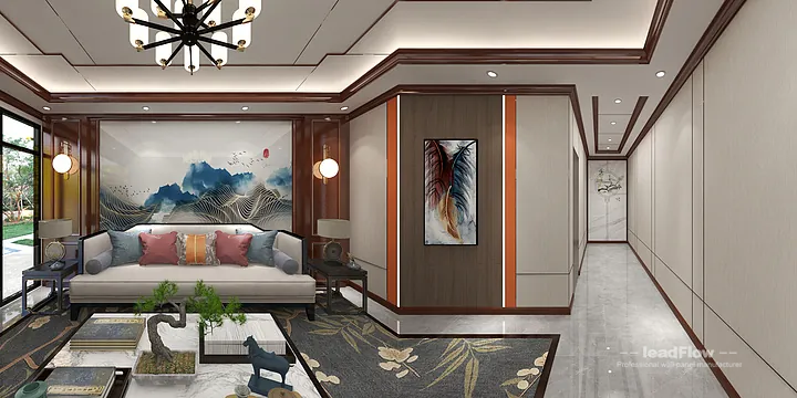 Explore WPC Wall Panel in This Hangzhou Commercial Space &mdash; Stylish Style in Hangzhou, China