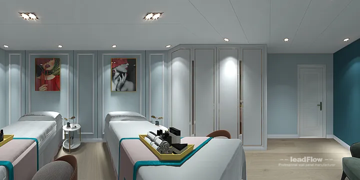 Explore WPC Wall Panel in This Hangzhou Commercial Space &mdash; Modern Style in Hangzhou, China - photo 1