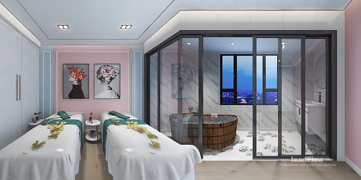 Explore WPC Wall Panel in This Hangzhou Commercial Space &mdash; Modern Style in Hangzhou, China - photo 6