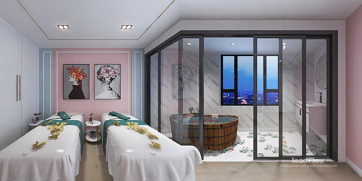 Explore WPC Wall Panel in This Hangzhou Commercial Space &mdash; Modern Style in Hangzhou, China - photo 7