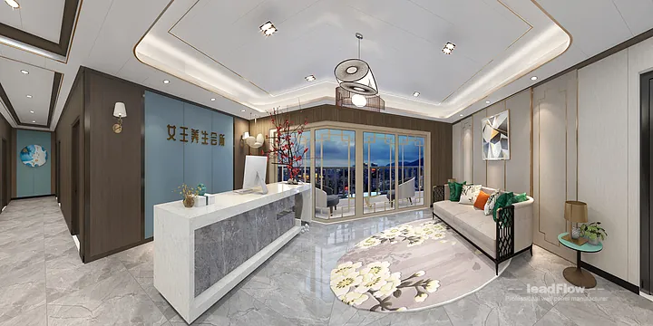 Stylish Clubhouse in Hangzhou Featuring WPC Wall Cladding in Hangzhou, China - photo 7