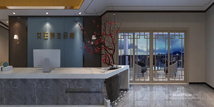 Stylish Clubhouse in Hangzhou Featuring WPC Wall Cladding in Hangzhou, China - photo 8
