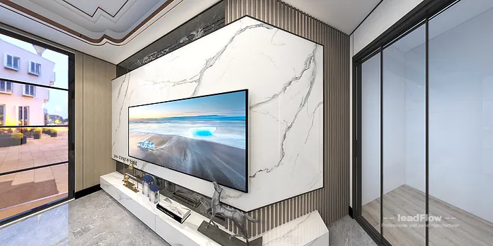Hangzhou Commercial Space with WPC Wall Panel &mdash; Showroom Feature in Hangzhou, China - photo 1