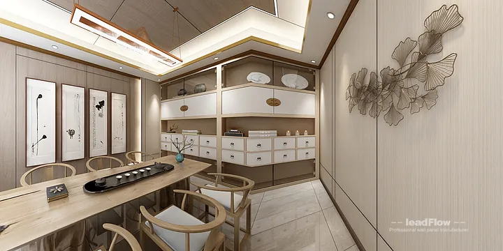 Hangzhou Villa with WPC Wall Panel &mdash; Study Feature in Hangzhou, China - photo 9
