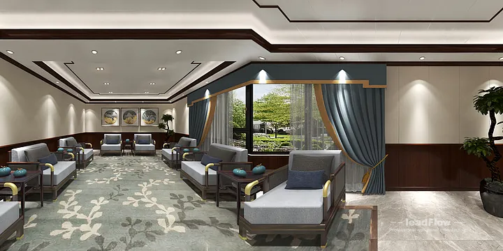 Explore WPC Interior Panel in This Hangzhou Commercial Space &mdash; Modern Style in Hangzhou, China - photo 2