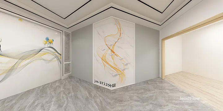 Contemporary WPC Interior Panel in Hangzhou Commercial Space &mdash; Showroom in Hangzhou, China - photo 1