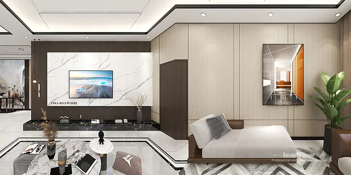 Hangzhou Apartment Featuring WPC Interior Panel | Bedroom 2 Walls in Hangzhou, China - photo 4