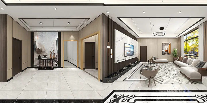 Hangzhou Apartment Featuring WPC Interior Panel | Bedroom 2 Walls in Hangzhou, China - photo 5