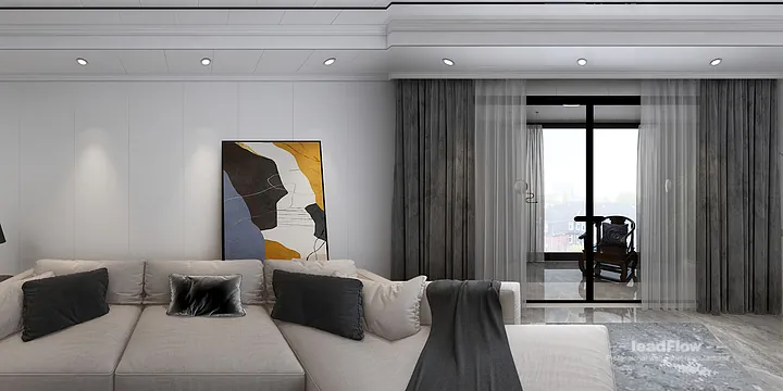 WPC Wall Cladding Project: Hangzhou Apartment with Living-Dining Room in Hangzhou, China - photo 17