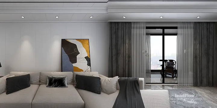 WPC Wall Cladding Project: Hangzhou Apartment with Living-Dining Room in Hangzhou, China - photo 18