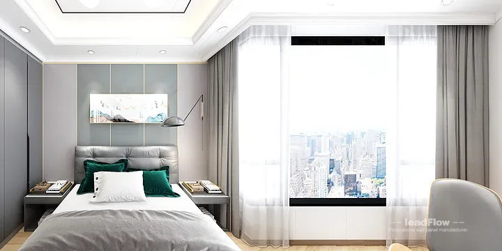 WPC Wall Cladding Project: Hangzhou Apartment with Living-Dining Room in Hangzhou, China - photo 2