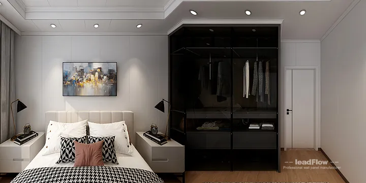 WPC Wall Cladding Project: Hangzhou Apartment with Living-Dining Room in Hangzhou, China - photo 24