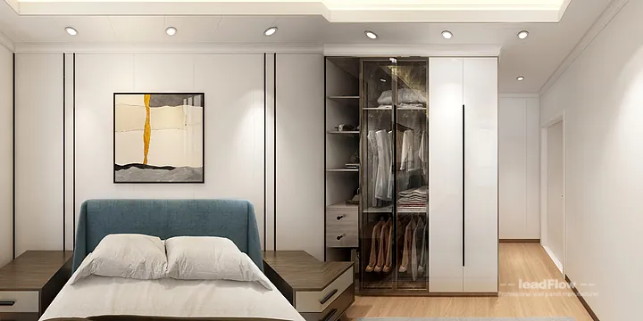 WPC Wall Cladding Project: Hangzhou Apartment with Living-Dining Room in Hangzhou, China - photo 7