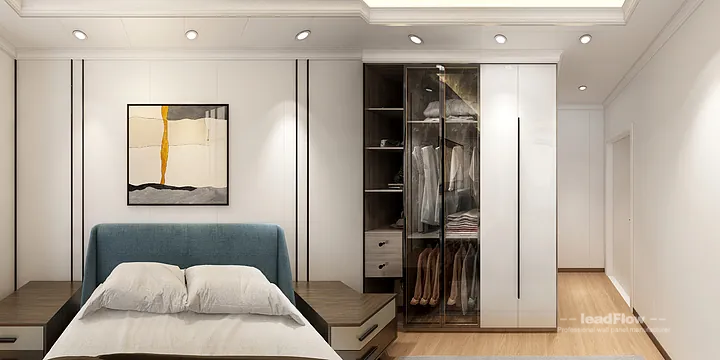 WPC Wall Cladding Project: Hangzhou Apartment with Living-Dining Room in Hangzhou, China - photo 9