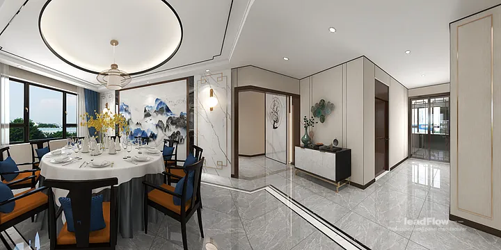 WPC Wall Panel Commercial Space Case Study in Hangzhou | Premium Living Room in Hangzhou, China - photo 14