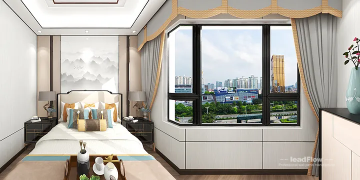 WPC Wall Panel Commercial Space Case Study in Hangzhou | Premium Living Room in Hangzhou, China - photo 6