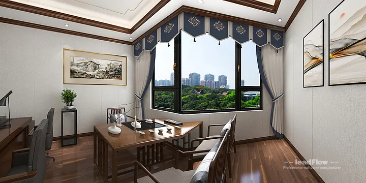 WPC Cladding Office Case Study in Hangzhou | Elegant Design in Hangzhou, China