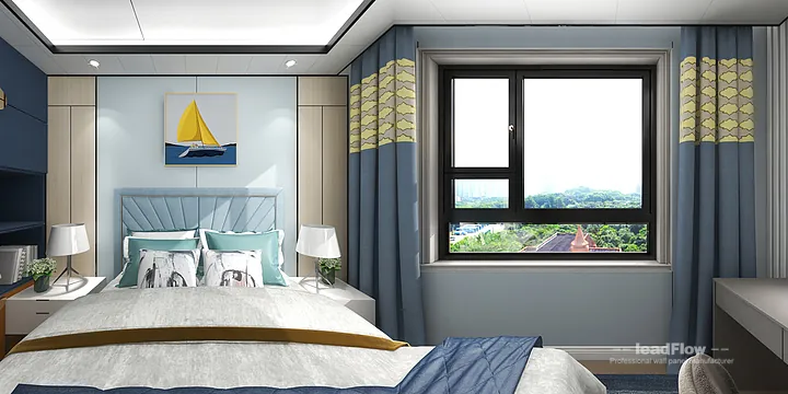 Hangzhou Apartment Wall Panel Design | WPC Interior Panel Stylish Interior in Hangzhou, China - photo 20