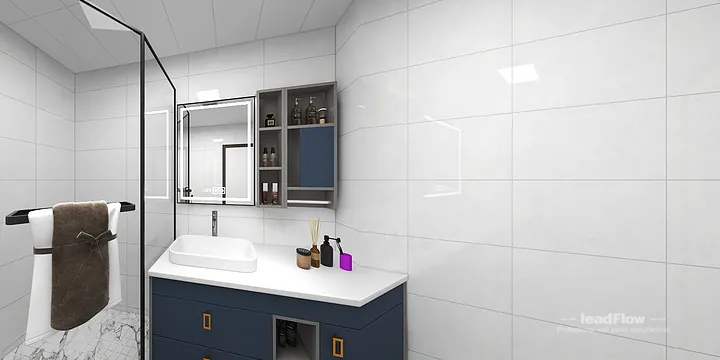Hangzhou Apartment Wall Panel Design | WPC Interior Panel Stylish Interior in Hangzhou, China - photo 4