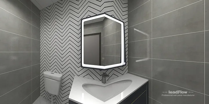 Hangzhou Apartment Wall Panel Design | WPC Interior Panel Stylish Interior in Hangzhou, China - photo 7