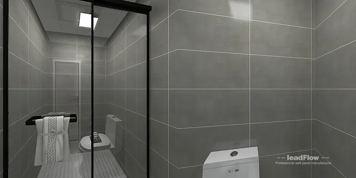 Hangzhou Apartment Wall Panel Design | WPC Interior Panel Stylish Interior in Hangzhou, China - photo 8
