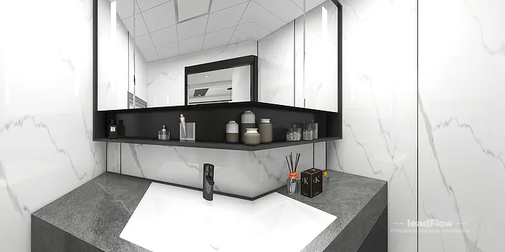 Hangzhou Apartment Wall Panel Design | WPC Interior Panel Stylish Interior in Hangzhou, China - photo 9